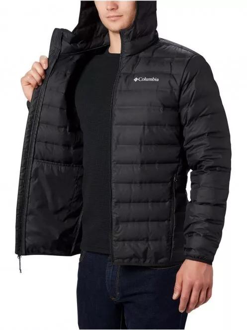 Columbia Lake 22 Down Hooded Jacket férfi pehelykabát fekete színben 4