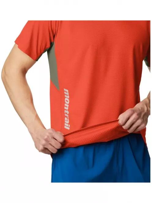 Columbia Titan Ultra II Short Sleeve férfi rövid ujjú sport póló narancssárga színben 7