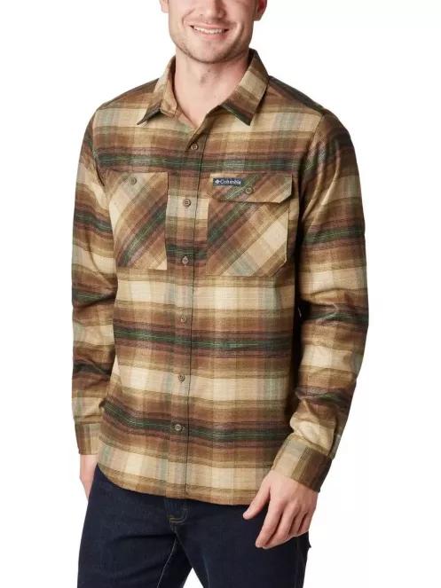Columbia Outdoor Elements Stretch Flannel férfi túraing szürke színben 2