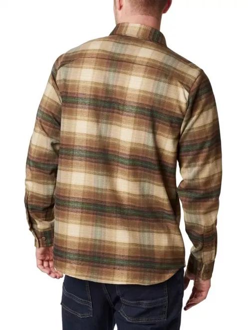 Columbia Outdoor Elements Stretch Flannel férfi túraing szürke színben 3