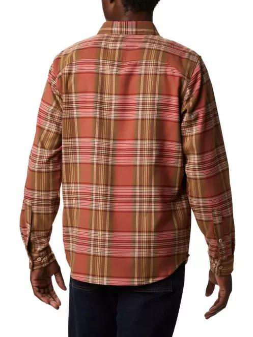 Columbia Outdoor Elements Stretch Flannel férfi hosszú ujjú ing piros színben 3