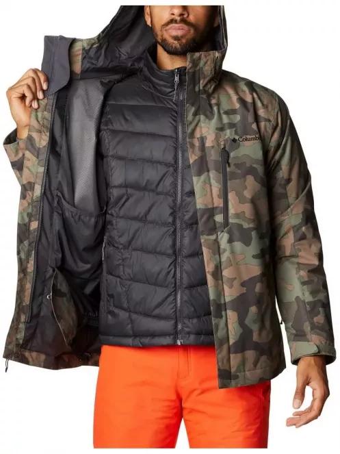 Columbia Whirlibird IV Interchange Jacket férfi síkabát zöld színben 5