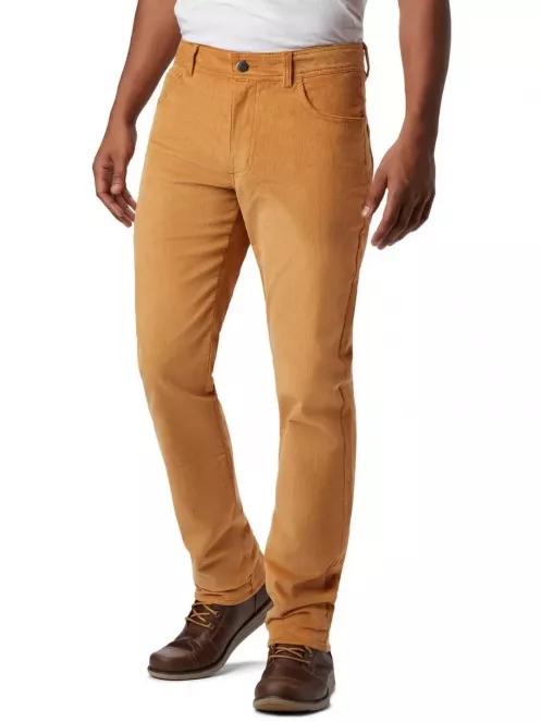 Columbia Flare Gun Corduroy Pant férfi utcai nadrág sárga színben 2