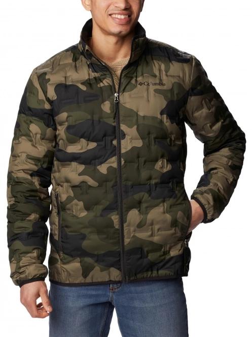 Columbia Delta Ridge Down Jacket férfi pehelykabát zöld színben 2