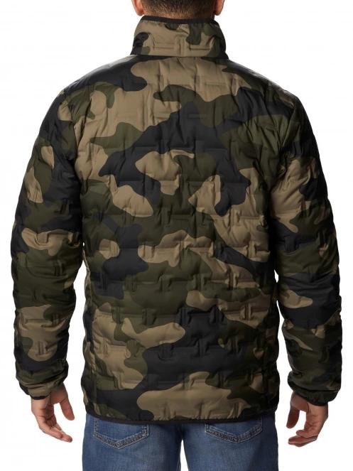 Columbia Delta Ridge Down Jacket férfi pehelykabát zöld színben 4