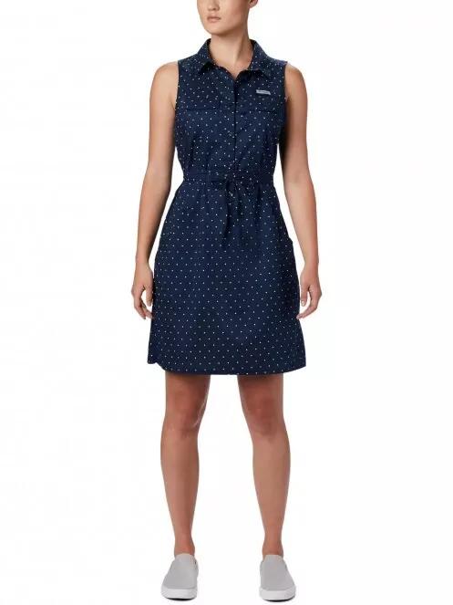 Columbia Bonehead Stretch SL Dress női nyári ruha kék színben 2