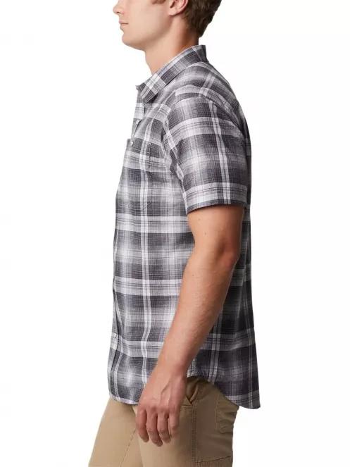 Columbia Leadville Ridge SS Shirt II férfi rövid ujjú ing szürke színben 3
