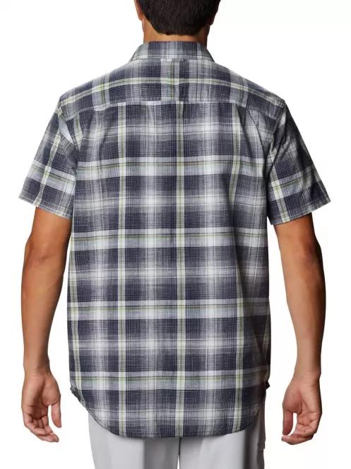 Columbia Leadville Ridge SS Shirt II férfi rövid ujjú ing kék színben 4