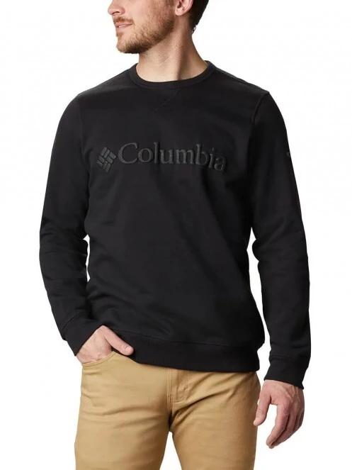 Columbia M Columbia Logo Fleece Crew férfi pulóver fekete színben 2