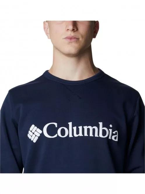 Columbia M Columbia Logo Fleece Crew férfi pulóver kék színben 4