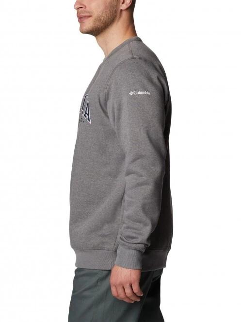 M Columbia Logo Fleece Crew