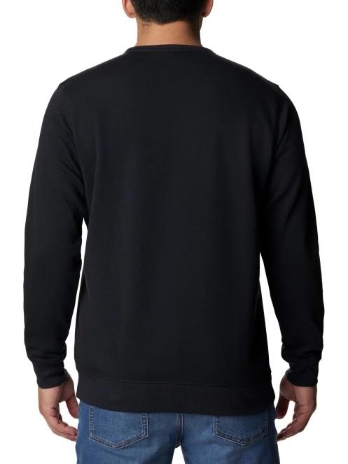 Columbia M Columbia Logo Fleece Crew férfi pulóver fekete színben 4
