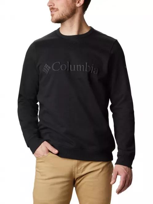 Columbia M Columbia Logo Fleece Crew férfi pulóver fekete színben 2