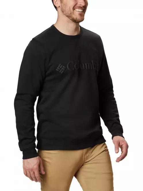 Columbia M Columbia Logo Fleece Crew férfi pulóver fekete színben 5