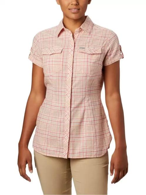 Columbia Camp Henry II SS Shirt női rövid ujjú ing narancssárga színben 2