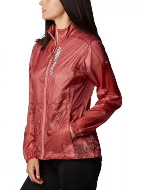 Columbia W FKT Windbreaker Jacket női futódzseki magenta színben 5