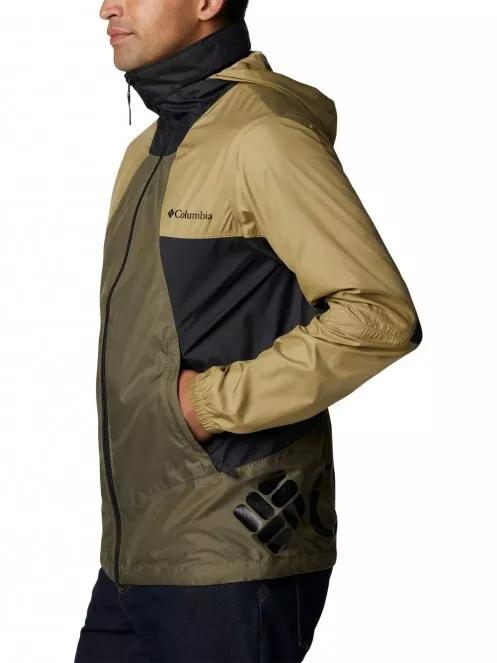 Columbia Point Park Windbreaker férfi széldzseki zöld színben 4