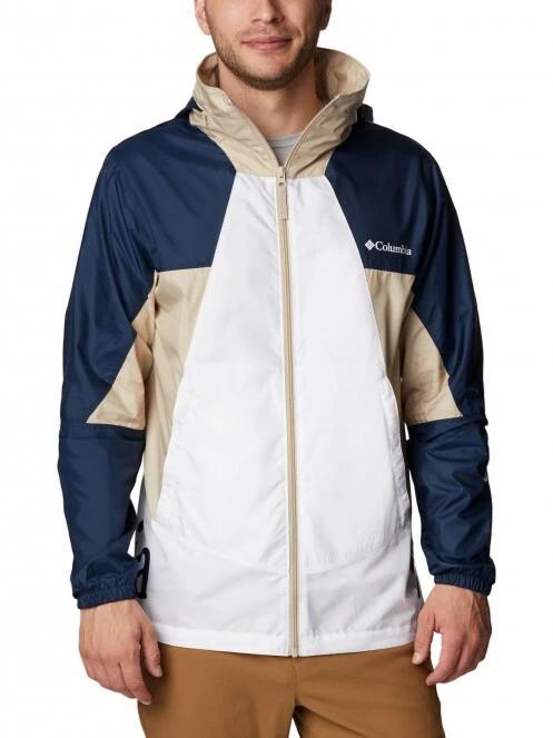 Columbia Point Park Windbreaker férfi széldzseki fehér színben 2