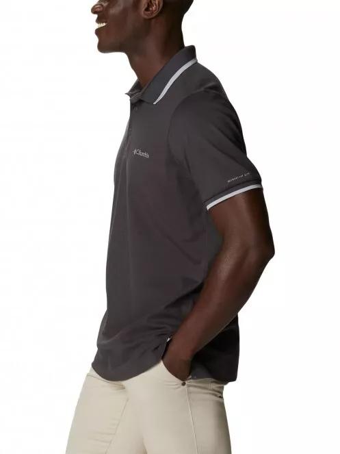 Columbia Cove Dome Butte Solid Pique Polo férfi galléros póló szürke színben 4