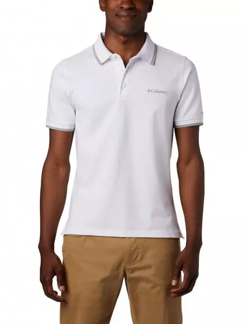 Columbia Cove Dome Butte Solid Pique Polo férfi galléros póló szürke színben 2