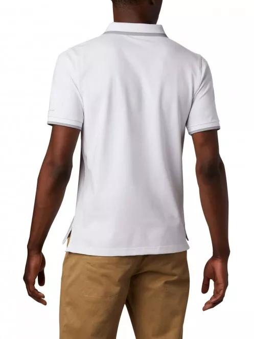 Columbia Cove Dome Butte Solid Pique Polo férfi galléros póló szürke színben 3