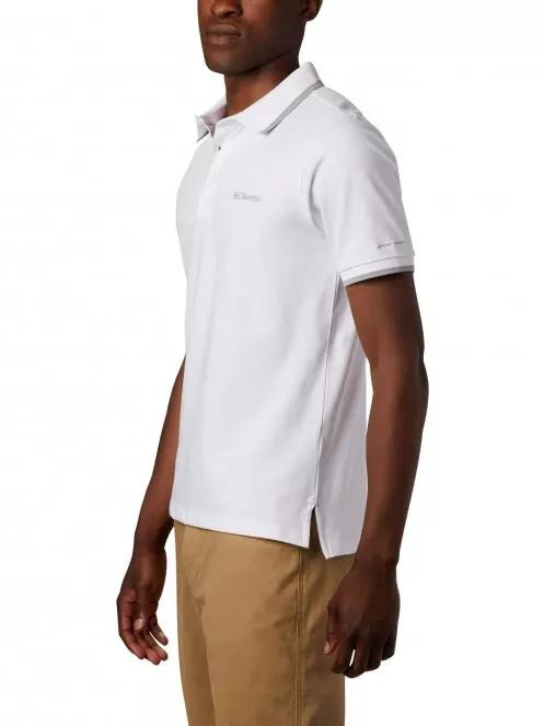 Columbia Cove Dome Butte Solid Pique Polo férfi galléros póló szürke színben 4