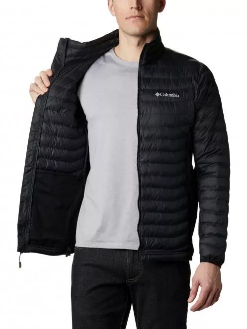 Columbia Powder Pass Jacket férfi átmeneti kabát fekete színben 4