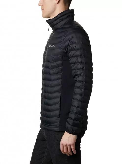 Columbia Powder Pass Jacket férfi átmeneti kabát fekete színben 5
