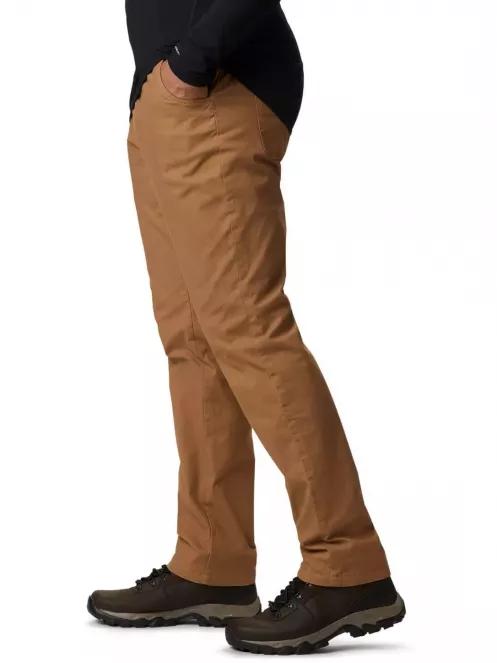 Columbia Flex ROC Lined Pant férfi utcai nadrág barna színben 4
