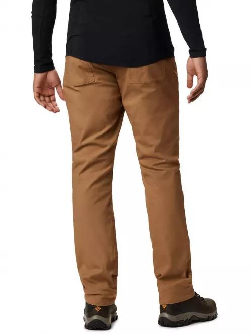 Columbia Flex ROC Lined Pant férfi utcai nadrág barna színben 3