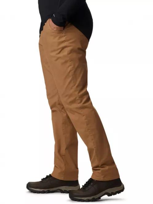 Columbia Flex ROC Lined Pant férfi utcai nadrág barna színben 4
