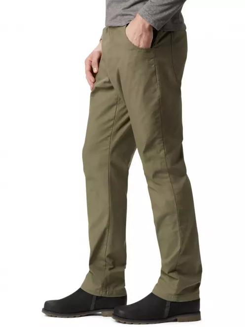 Columbia Flex ROC Lined Pant férfi utcai nadrág zöld színben 4