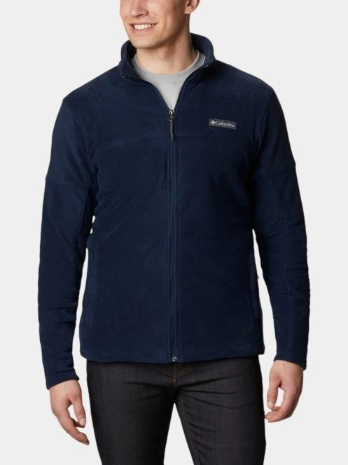 Columbia Basin Trail III Full Zip férfi polár pulóver kék színben 2