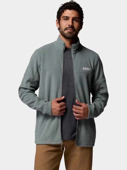 Columbia Basin Trail III Full Zip férfi polár pulóver szürke színben 6