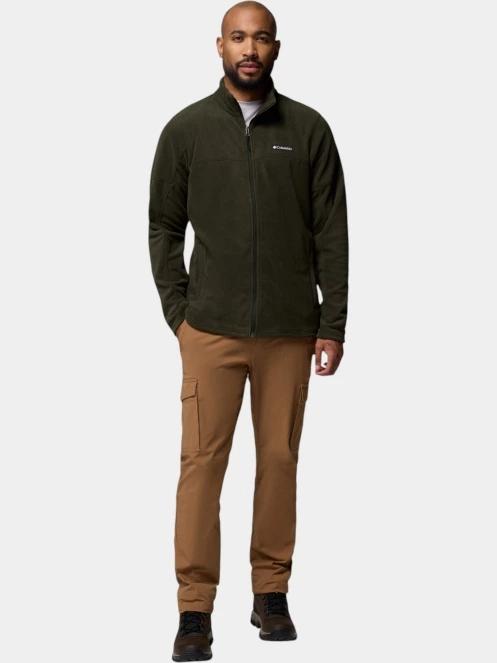 Columbia Basin Trail III Full Zip férfi polár pulóver sötétzöld színben 5