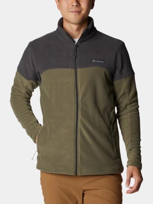 Columbia Basin Trail III Full Zip férfi polár pulóver zöld színben 2