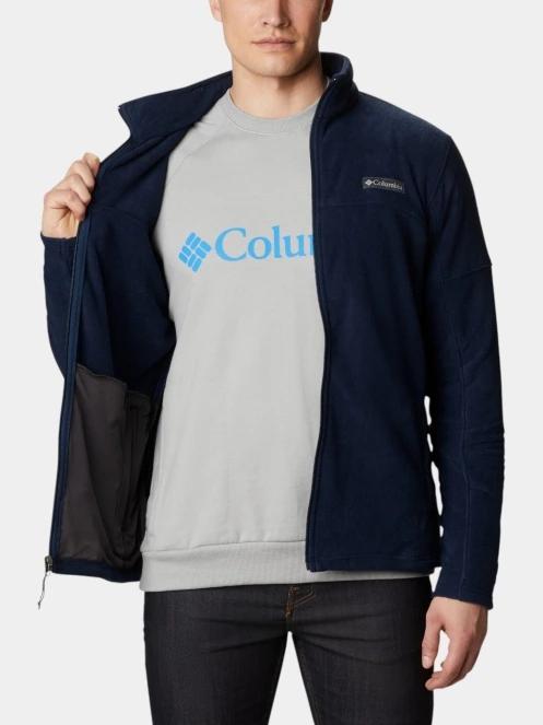 Columbia Basin Trail III Full Zip férfi polár pulóver sötétkék színben 6