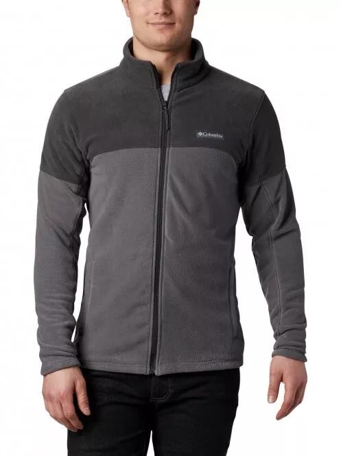 Columbia Basin Trail III Full Zip férfi polár pulóver szürke színben 2