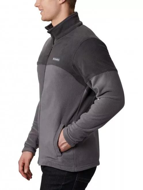 Columbia Basin Trail III Full Zip férfi polár pulóver szürke színben 4