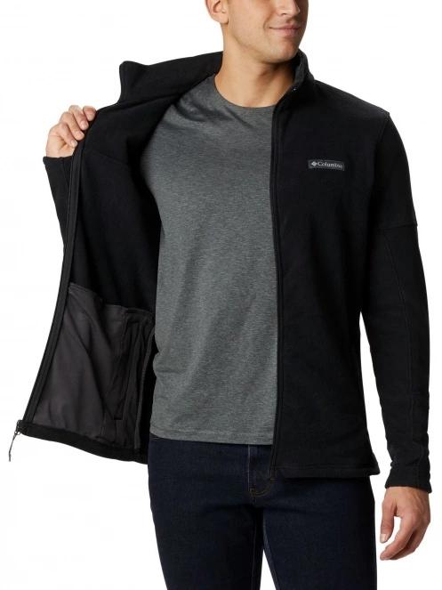 Columbia Basin Trail III Full Zip férfi polár pulóver fekete színben 5