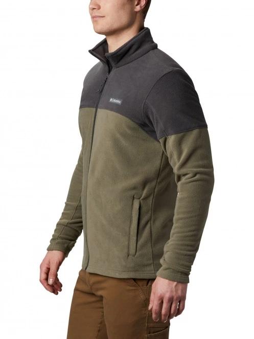 Columbia Basin Trail III Full Zip férfi polár pulóver zöld színben 3