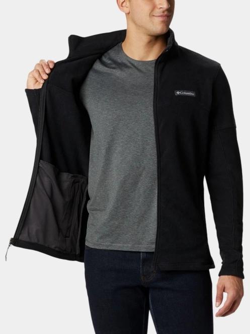 Columbia Basin Trail III Full Zip férfi polár pulóver fekete színben 5