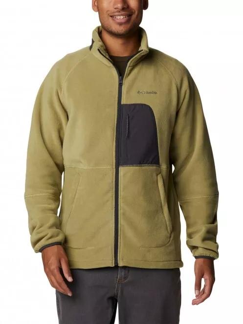 Columbia Rapid Expedition Full Zip Fleece férfi polár pulóver zöld színben 2