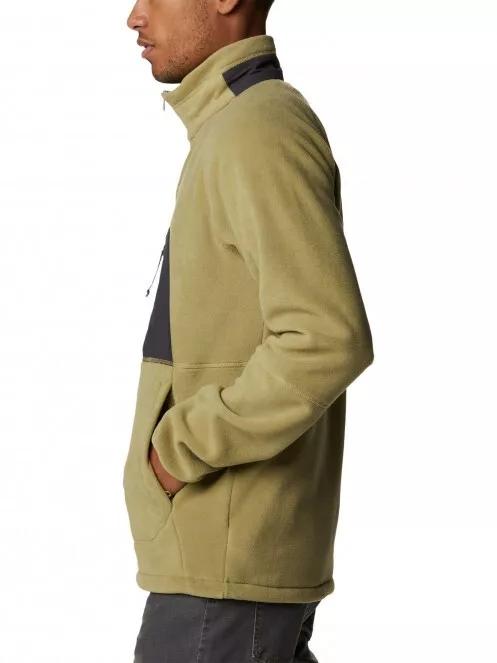 Columbia Rapid Expedition Full Zip Fleece férfi polár pulóver zöld színben 4