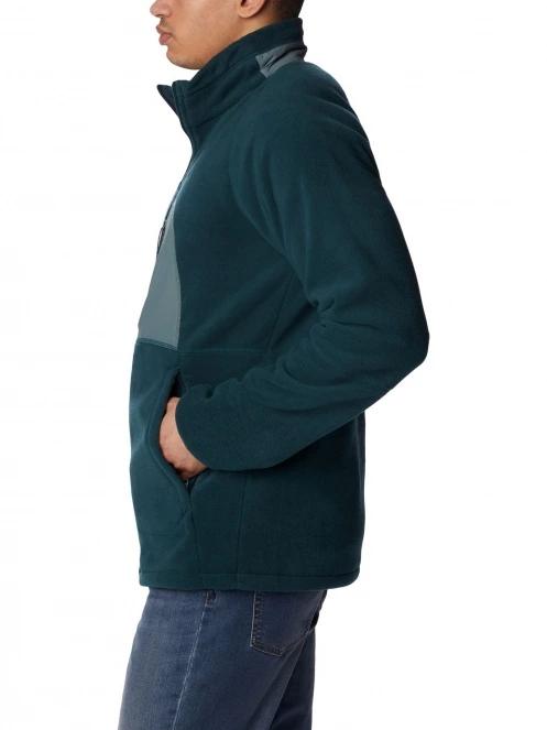 Columbia Rapid Expedition Full Zip Fleece férfi polár pulóver zöld színben 3