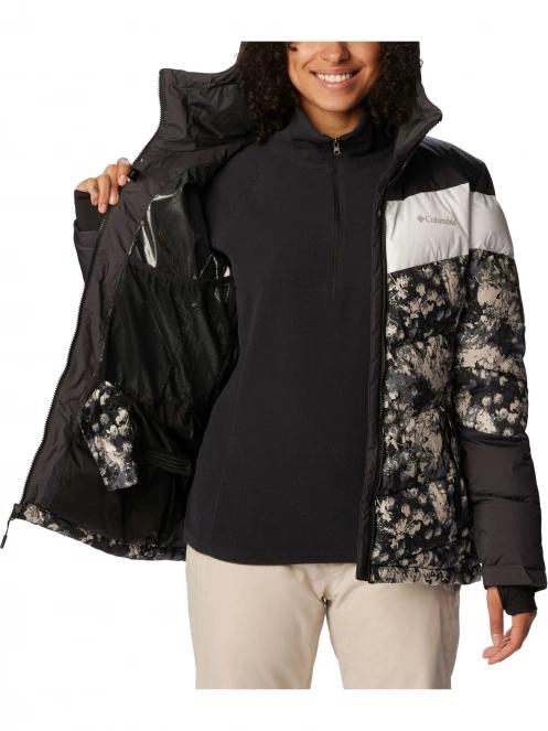Columbia Abbott Peak Insulated Jacket női steppelt síkabát fekete színben 7