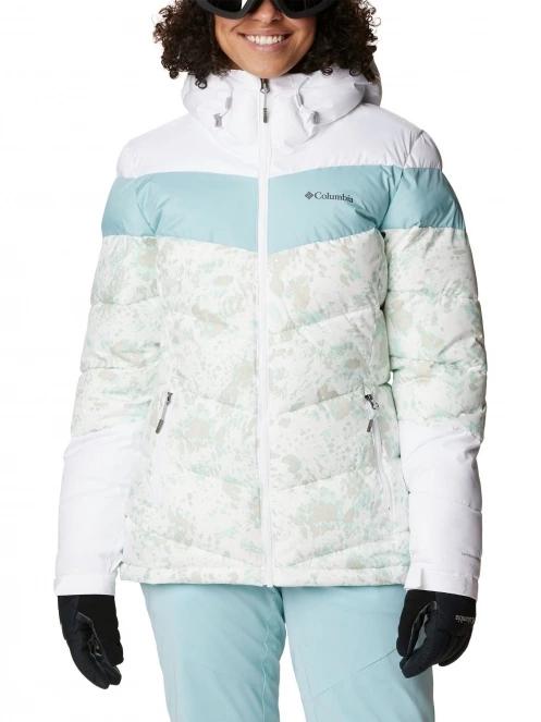 Columbia Abbott Peak Insulated Jacket női steppelt síkabát fehér színben 2