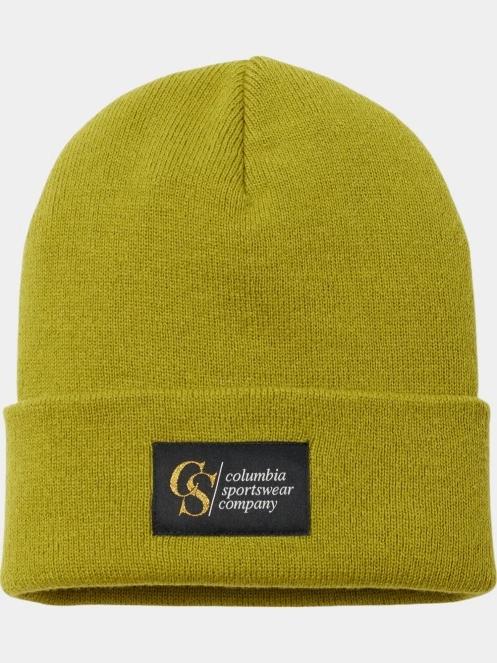 Columbia City Trek Heavyweight Beanie férfi sapka zöld színben 2