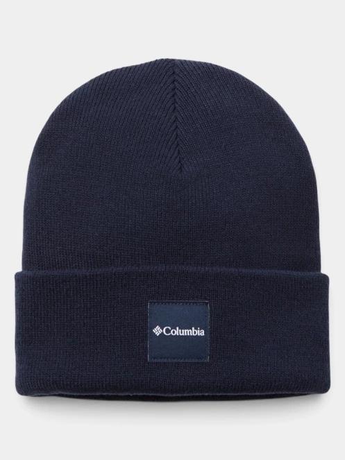 Columbia City Trek Heavyweight Beanie kötött sapka sötétkék színben 2