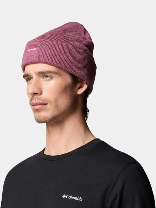 Columbia City Trek Heavyweight Beanie kötött sapka lila színben 4